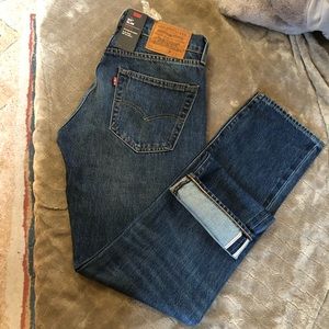 Levis premium 511 selvedge denim